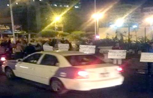 وقفة احتجاجية لطلاب الثانوية العامة ببورسعيد اعتراضًا على غلق مراكز الدروس الخصوصية