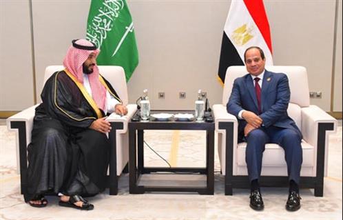 السيسي يلتقى ولي ولى العهد السعودي على هامش قمة العشرين