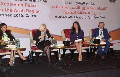 بالصور منظمة المرأة العربية تناشد الدول العربية وضع خطط وطنية لتنفيذ قرار مجلس الأمن رقم  