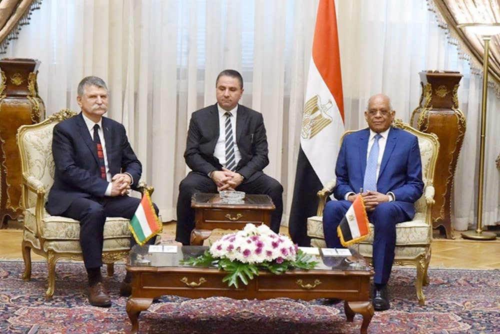 عبدالعال يستقبل رئيس برلمان المجر ويطلب دعم مجموعة الفشيجراد لمصر في الاتحاد الأوروبي 
