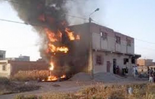انفجار أنبوبة بوتاجاز بالمنوفية وإصابة ربة منزل بحروق 