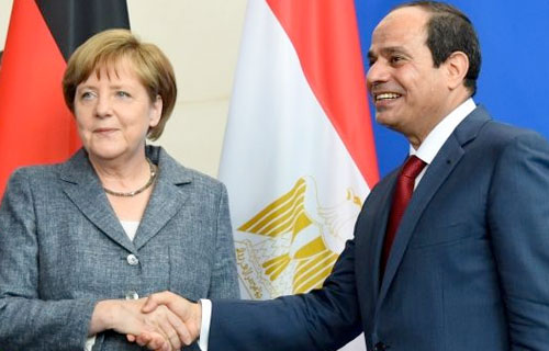 الرئيس السيسي يشهد الجلسة الافتتاحية للمنتدى الاقتصادي المصري الألماني