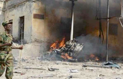 انفجار قوي يهز العاصمة الصومالية مقديشو 