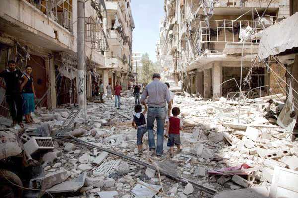 دعوة مصر للمشاركة بروكسيل لبحث خطط إعادة إعمار سوريا في  أبريل