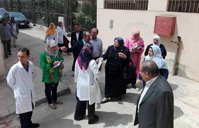 بالصور وكيلة صحة المنوفية تتفقد مستشفى شنتنا الحجر ومركز المسنين بجنزور 