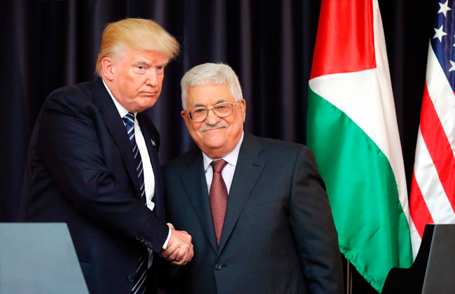 عباس نتمنى عقد صفقة سلام تاريخية مع إسرائيل