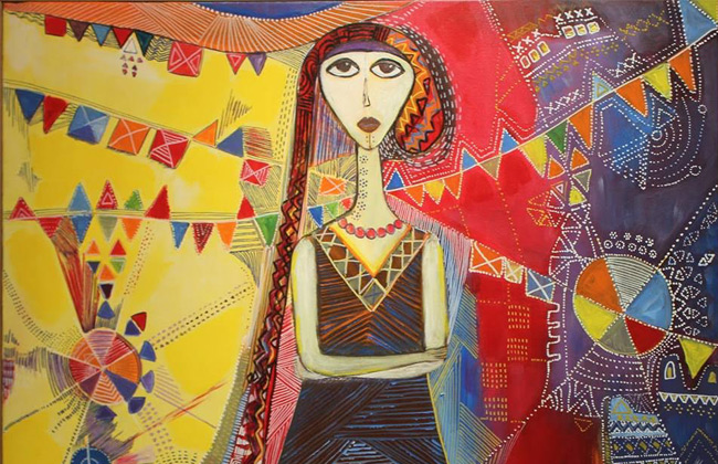 الفانوس والمسحراتي وبائع العرقسوس.. ألوان رمضان في الفن التشكيلي صور