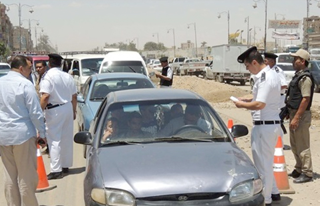 الإدارة العامة للمرور ضبط  مخالفة بالطرق والمحاور الرئيسية 