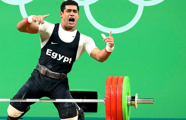 المصري محمد إيهاب يتوج بذهبية وزن  كجم فى البطولة الأفريقية لرفع الأثقال بموريشيوس