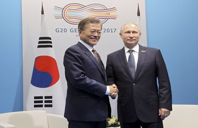 رئيسا كوريا الجنوبية وروسيا يتفقان على ضرورة منع تحول كوريا الشمالية إلى دولة نووية