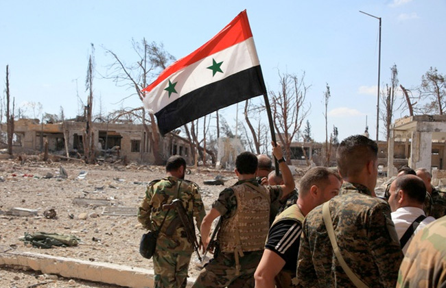 روسيا اليوم  الجيش السوري يسيطر على مدينة دير الزور بالكامل