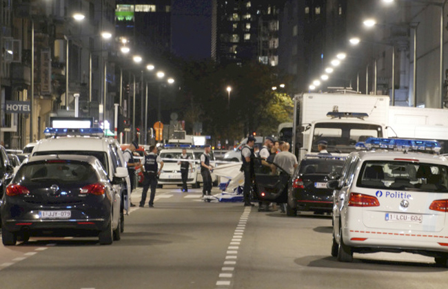 الشرطة البلجيكية منفذ هجوم بروكسل لم يقتل وهو في حالة حرجة