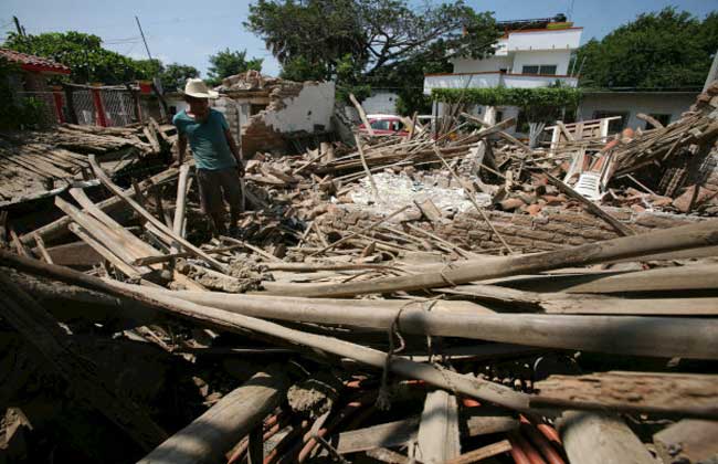 زلزال جديد بقوة  درجة يضرب المكسيك
