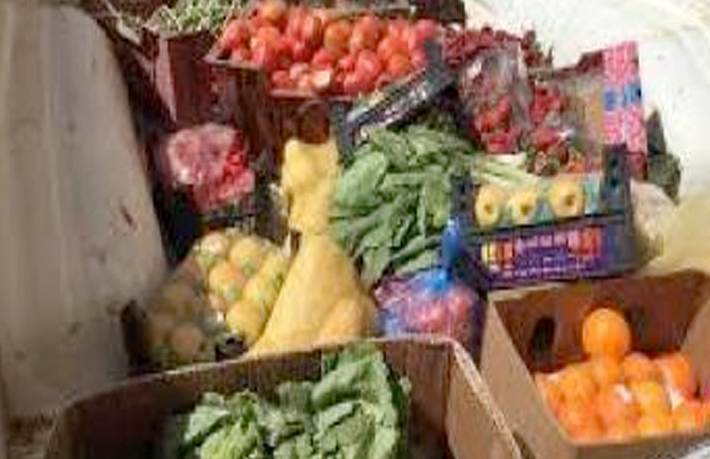 تموين الإسكندرية تحبط تهريب  طنا من الخضراوات والفاكهة 