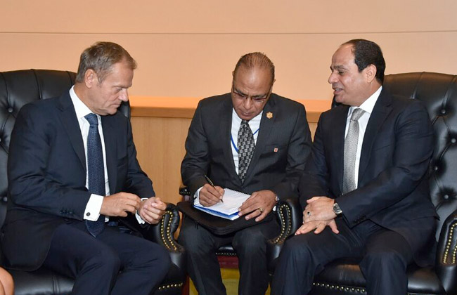 تفاصيل لقاء الرئيس السيسي مع رئيس المجلس الأوروبي على هامش اجتماعات الأمم المتحدة