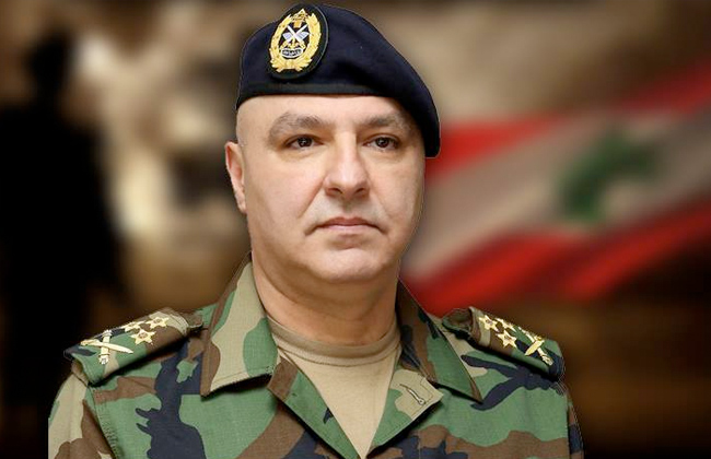 قائد الجيش اللبناني للضباط ليس أمامكم خيارات سوى المؤسسة العسكرية أو الفوضى