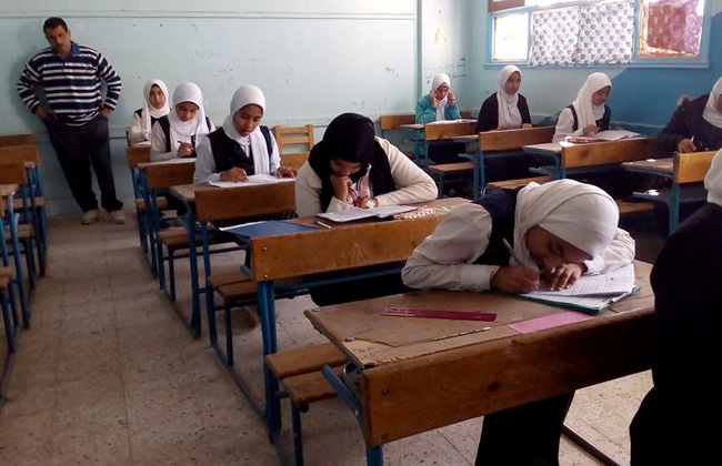 انطلاق امتحانات الشهادة الإعدادية في القاهرةغدا 