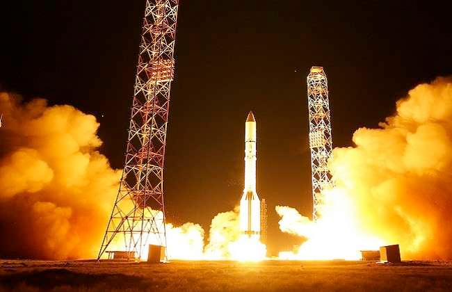 انطلاق القمر الصناعي المصري إيجيبت سات A من قاعدة الفضاء الروسية بكازاخستان  - بوابة الأهرام