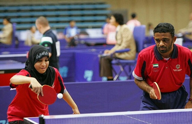 مصر تشارك بـ لاعبا ولاعبة فى تنس الطاولة بأوليمبياد أبو ظبي