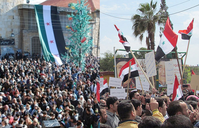 العلم  أزمة جديدة تطل برأسها في مسلسل الأزمة السورية