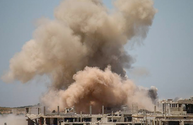 المرصد السوري مقتل  مدنيين بسبب استمرار القصف في المنطقة منزوعة السلاح