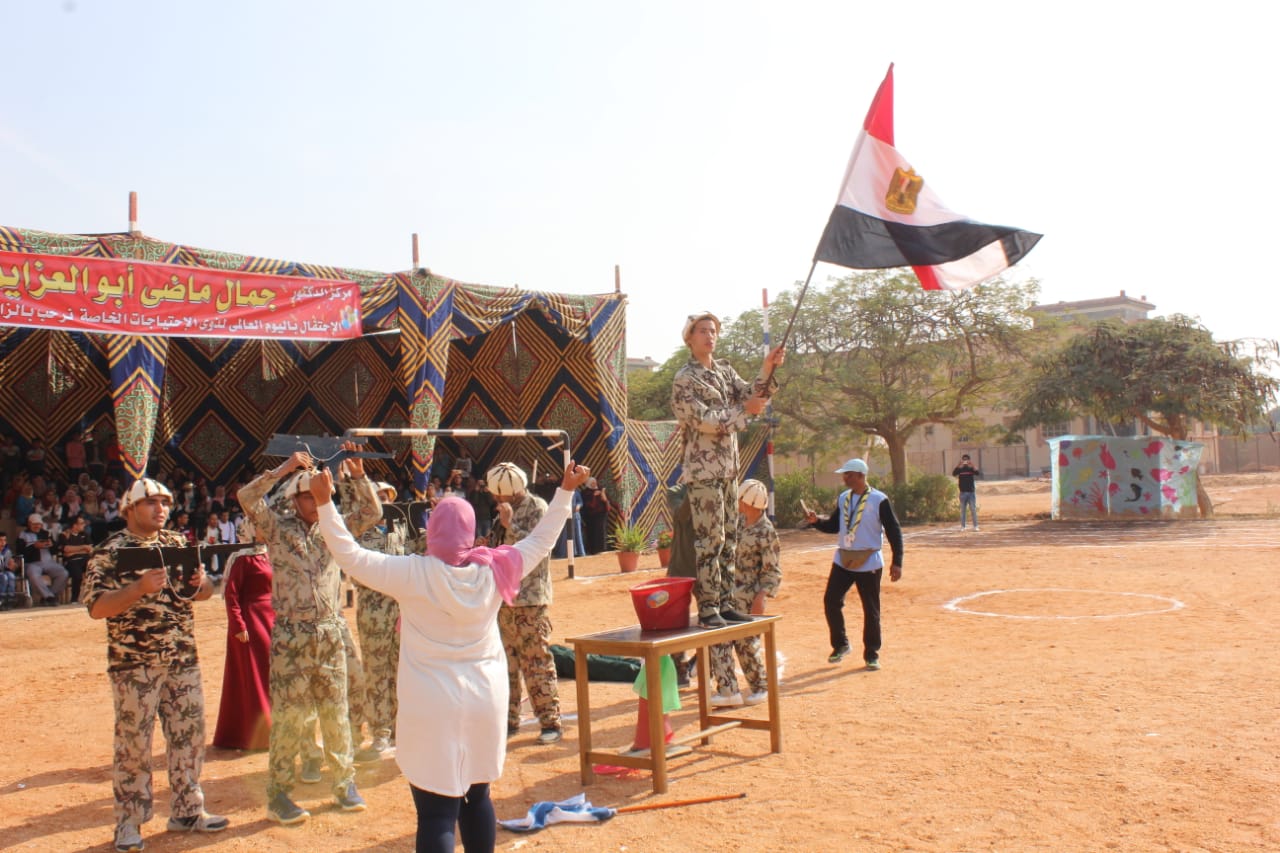 جانب من الاحتفال باليوم العالمي لذوى القدرات الخاصة 