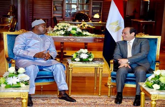 الرئيس السيسي لنظيره الجامبي مصر مستعدة لدعم جامبيا بكل المحافل القارية والدولية | صور