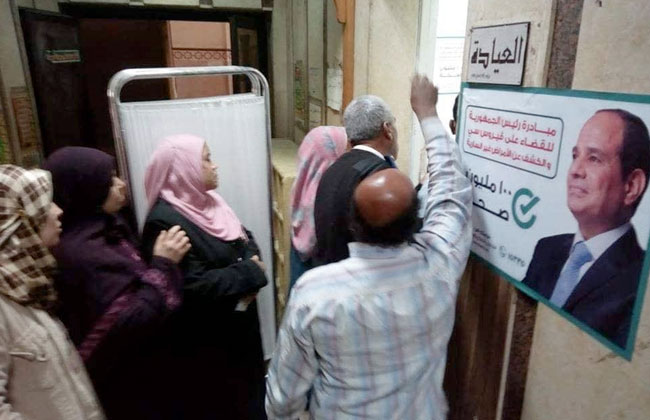 المقار الطبية في القاهرة تواصل لليوم الثالث استقبال المواطنين للكشف عن فيروس سي | صور
