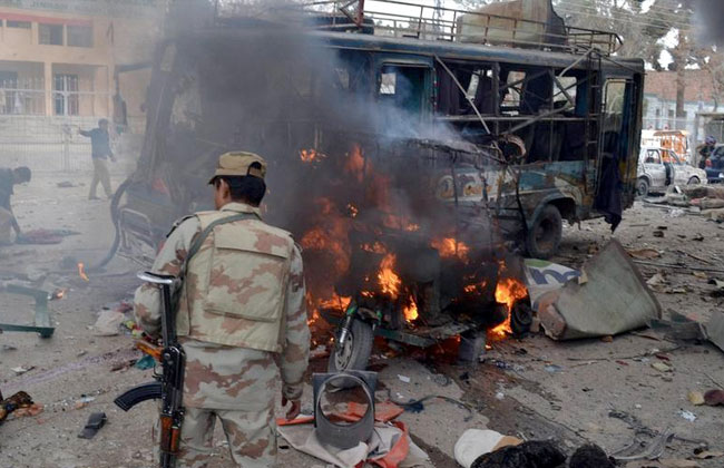 انفجار سيارة في باكستان بدون خسائر في الأرواح