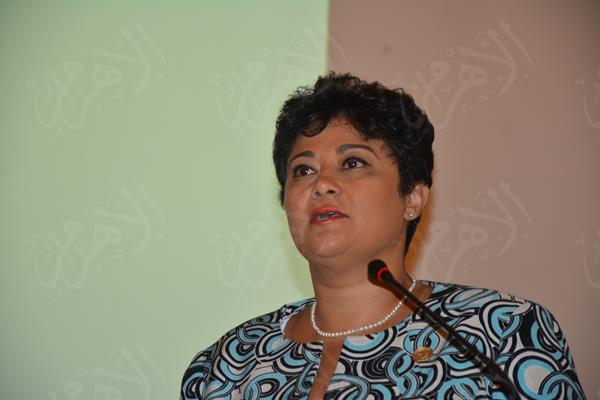 السفيرة نميرة نجم المستشار القانوني للاتحاد الأفريقي