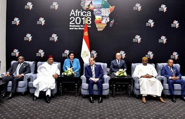 الرئيس السيسي أمام منتدى إفريقيا  مصر قطعت شوطا طويلا على طريق الإصلاح الاقتصادي