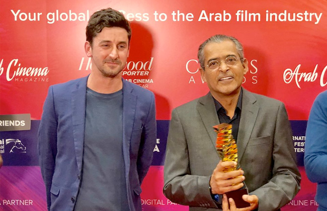 عبدالحميد جمعة ومسعود آل علي يحصدان جائزة شخصية العام بمهرجان برلين السينمائي