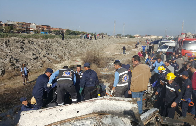 مصدر بالصحة  من بين  مصابا في حادث أتوبيس عمال الإسكندرية حالتهما خطيرة