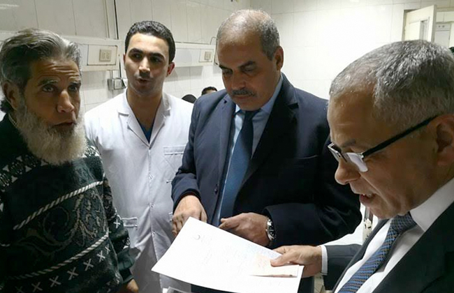 رئيس جامعة الأزهر وسلمان يتفقدان مستشفى الزهراء الجامعى 