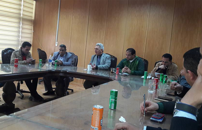 عميد إعلام بني سويف يجتمع بصحفيي وإعلاميي المحافظة| صور