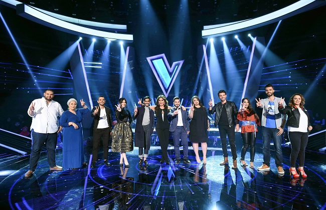 المتأهلين للمرحلة النهائية في برنامج the voice