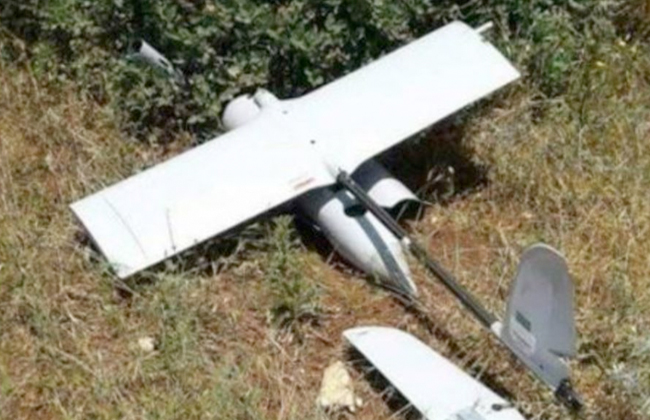 سقوط طائرة إسرائيلية بدون طيار جنوب لبنان