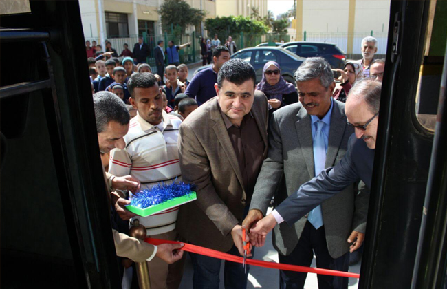 دار الكتب تدشن مكتبة متنقلة في أكبر دار للرعاية بمصر | صور 