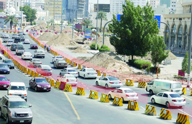 مرور القاهرة تحويلات مرورية بمصر الجديدة بسبب أعمال تطوير شارع الميرغني