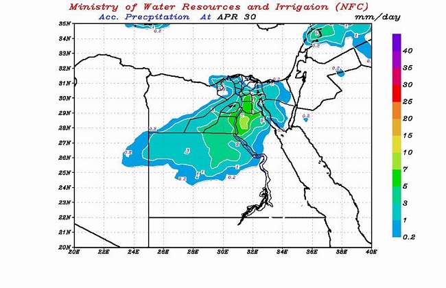 نماذج التنبؤ بالأمطار‎