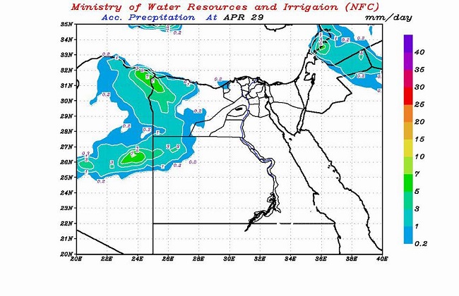 نماذج التنبؤ بالأمطار‎