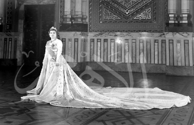 ناريمان آخر ملكة مصرية لقطات من شبابها وزفافها تنشر للمرة الأولى