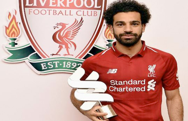 محمد صلاح لاعب الشهر في ليفربول