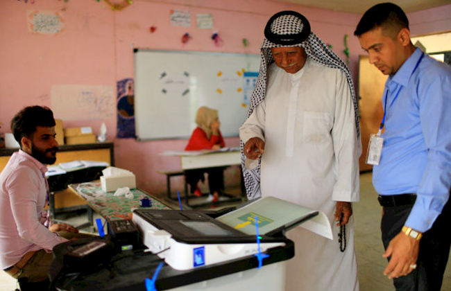 نتائج أولية تقدم قائمة العبادي تليها قائمة الصدر في الانتخابات البرلمانية العراقية 