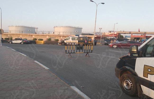 الاستعدادات الأمنية بمحيط مطار القاهرة