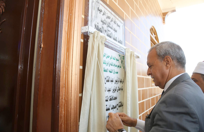 افتتاح مسجد المستشار الشهيد محمد عبد الفتاح بنجع حمادي |صور
