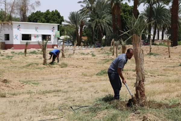 المحافظ خلال جولته التفقدية