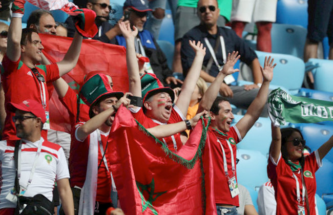 المغرب تهدد مرمى إيران في الربع ساعة الأولى من المباراة