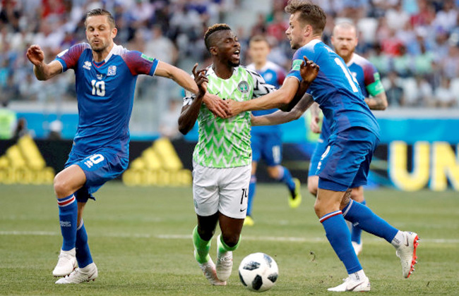 شاهد ملخص وأهداف مباراة نيجيريا وأيسلندا في كأس العالم