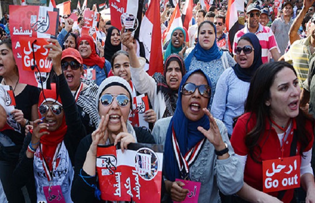 المرأة المصرية كلمة السر في نجاح  يونيو
